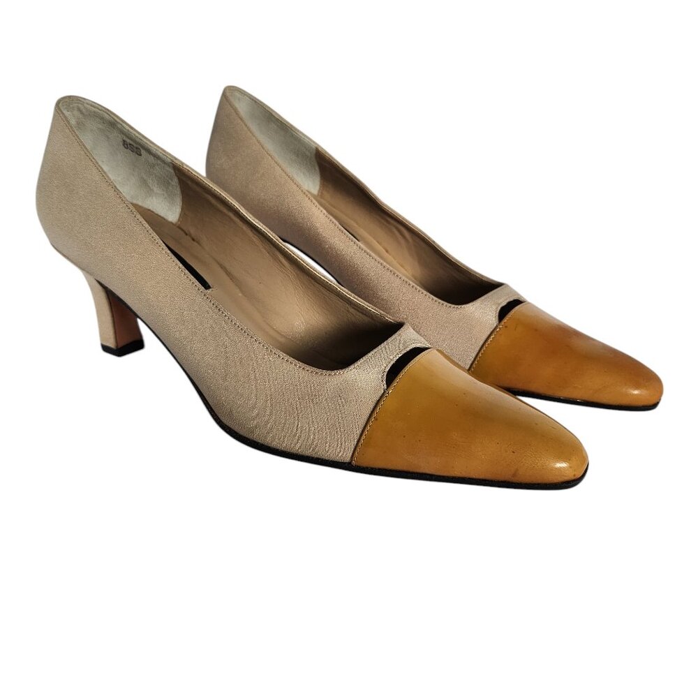 Vaneli Cap Toe Pumps, Size 8SS